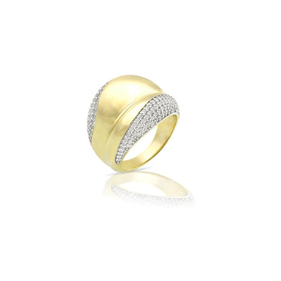 Sogni Anello bombato pavè AN034GB