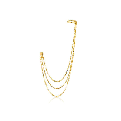 Ania Haie Orecchino ear cuff Fringe Appeal