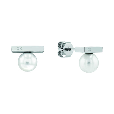 Calvin Klein Orecchini Timeless con perla 35000178